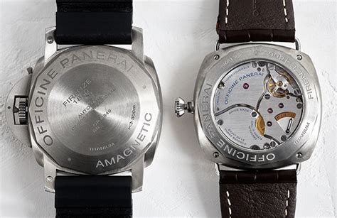 real Panerai vs real